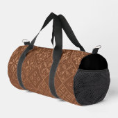Adobo Braun philippinisches Flair KLEIN Duffle Bag (Rechte Ecke)