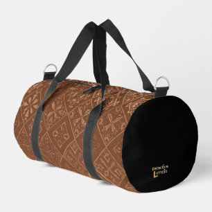 Adobo Braun philippinisches Flair KLEIN Duffle Bag