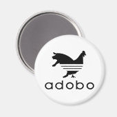 Adobo Chicken Pork Magnet (Vorderseite/Rückseite)