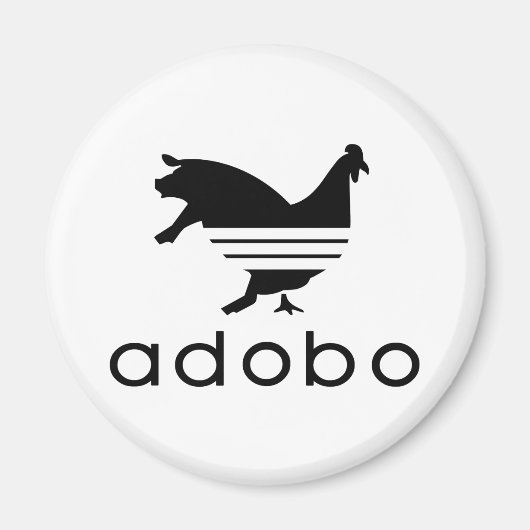 Adobo Chicken Pork Magnet (Vorne)