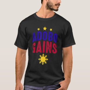 Adobo Gains Philippinen Sojasoße Hühnchen T-Shirt