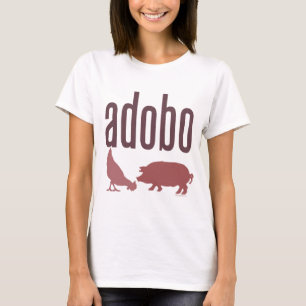 Adobo: Huhn u. Schweinefleisch T-Shirt