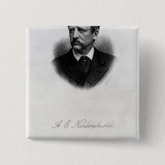 Adolf Erik Nordenskiold, 1880 Button (Vorderseite)