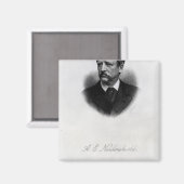 Adolf Erik Nordenskiold, 1880 Magnet (Vorderseite/Rückseite)