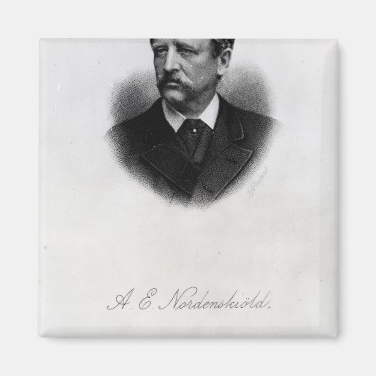 Adolf Erik Nordenskiold, 1880 Magnet (Vorne)