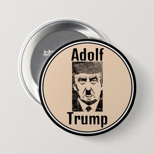 Adolf Trump Button (Vorne & Hinten)