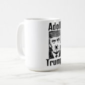 Adolf Trump Coffee Tasse (Vorderseite Links)