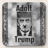 Adolf Trump Hard Plastic Untersetzer (Vorderseite)