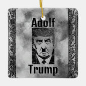 Adolf Trump Keramik Ornament (Vorderseite)