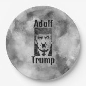 Adolf Trump Paper Plate Pappteller (Vorderseite)