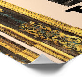 Adolf Trump Poster (Ecke)