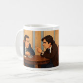 Adolfo Suárez & Felipe González Kaffeetasse (Vorderseite Links)