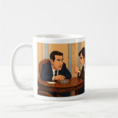 Adolfo Suárez & Felipe González Kaffeetasse (Links)