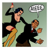 Adolph Barreau "Sally the Sleuth" Art Poster (Vorderseite)