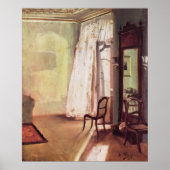 Adolph von Menzel Balcony Room Poster (Vorne)