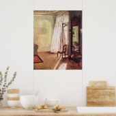 Adolph von Menzel Balcony Room Poster (Küche)