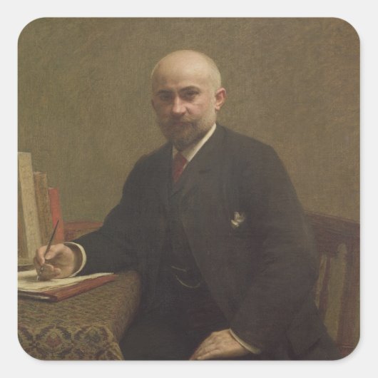 Adolphe Jullien 1887 Quadratischer Aufkleber (Vorderseite)