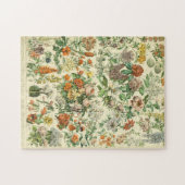 Adolphe Millot Blumen C Puzzle (Horizontal)