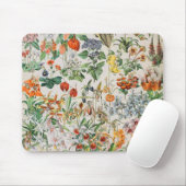 Adolphe Millot Blumen D Mousepad (Mit Mouse)