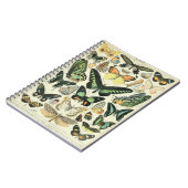Adolphe Millot Butterflies Muster-B-Notebook Notizblock (Linke Seite)