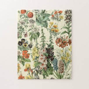 Adolphe Millot Fleurs A Puzzle