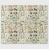Adolphe Millot Fruit Pattern Geschenkpapier (Flach)
