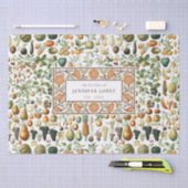 Adolphe Millot Fruit Pattern Gewebe Papier (Handwerk)