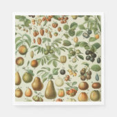 Adolphe Millot - Fruits Serviette (Vorderseite)