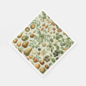 Adolphe Millot - Fruits Serviette (Ecke)