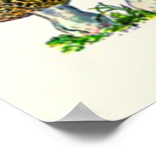 Adolphe Millot ~ Fungi Poster (Ecke)