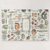 Adolphe Millot Gemüse Puzzle (Horizontal)