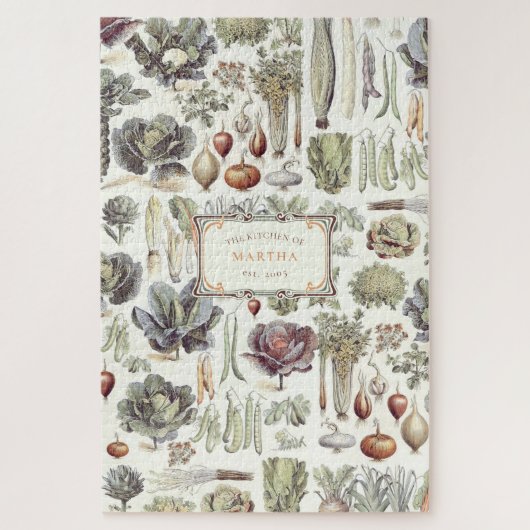 Adolphe Millot Gemüse Puzzle (Vertikal)