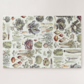Adolphe Millot Gemüse Puzzle (Horizontal)