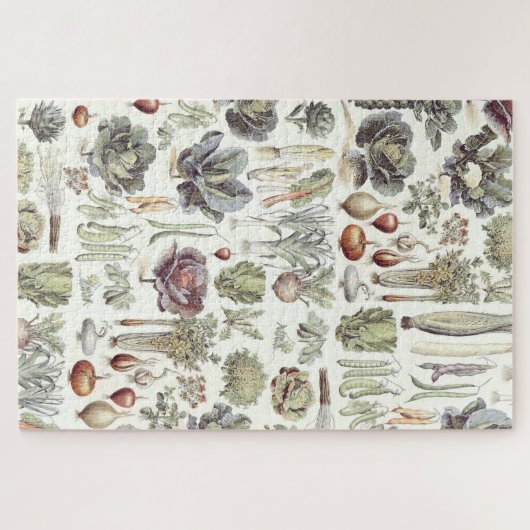 Adolphe Millot Gemüse Puzzle (Horizontal)