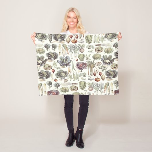 Adolphe Millot Gemüsemuster Fleece Blanket (Beispiel)