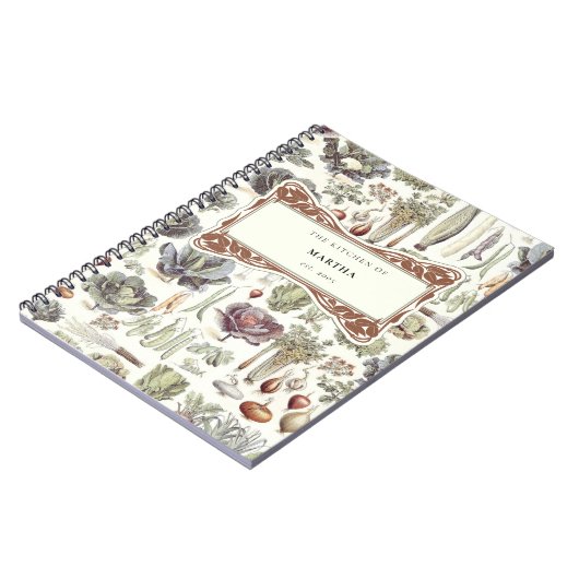 Adolphe Millot Gemütliche Küche Rezepte Notebook Notizblock (Linke Seite)