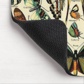 Adolphe Millot Papillons Maus Pad Mousepad (Ecke)