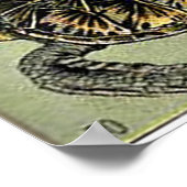 Adolphe Millot Reptiles Poster (Ecke)