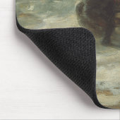 Adolphe Schreyer - Mann mit Lanze durch Mousepad (Ecke)