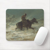 Adolphe Schreyer - Mann mit Lanze durch Mousepad (Mit Mouse)