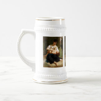 Adolphus Child and Tee von William Bouguereau Bierglas