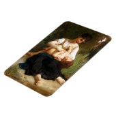 Adolphus Child and Tee von William Bouguereau Magnet (Linke Seite)