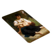 Adolphus Child and Tee von William Bouguereau Magnet (Rechte Seite)