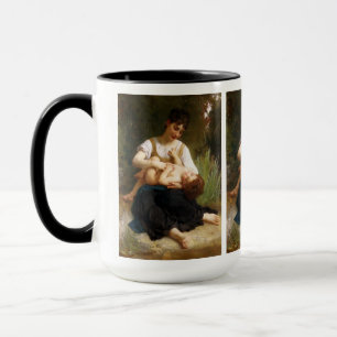Adolphus Child and Tee von William Bouguereau Tasse