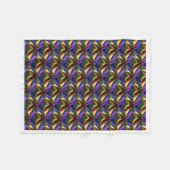 ADOM Abstrakte Metallische Musterdecke Fleecedecke (Vorderseite (Horizontal))