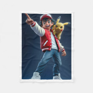 ADOM Anime-Held-Abenteuer-Decke Fleecedecke