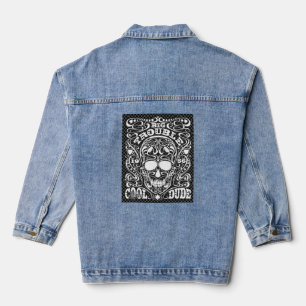 ADOM "Big Trouble" Damen Langarm T-Shirt Jeansjacke