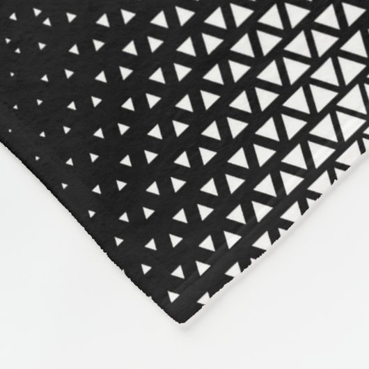 ADOM Black Triangle Halftone-Decke Fleecedecke (Ecke)
