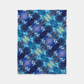 ADOM Blue Aquatic Wave Decke (Vorderseite)