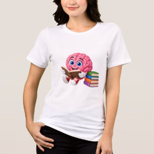 ADOM "Brighter Mind" Damen Grafik T-Shirt Tri-Blend Shirt
